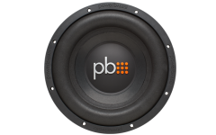 PowerBass Autosound PSAWB101T 10 Thin Single Amplified 4 Ohm Loaded Enclosure 350W