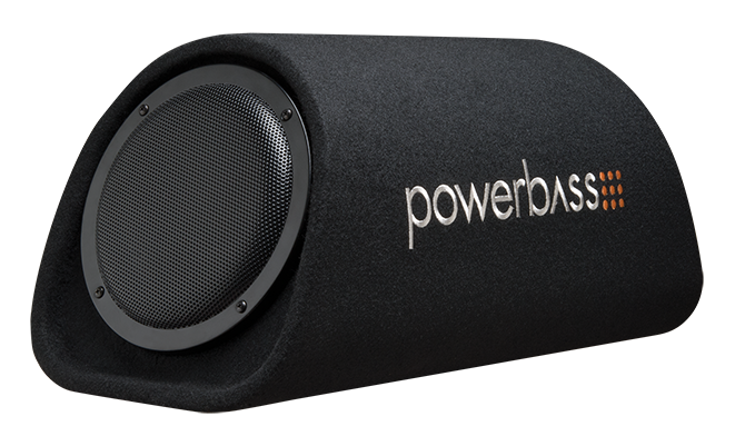 Powerbass BTA8 8" 300 Watts Amplified Built In Tube Enclosure Box System 
