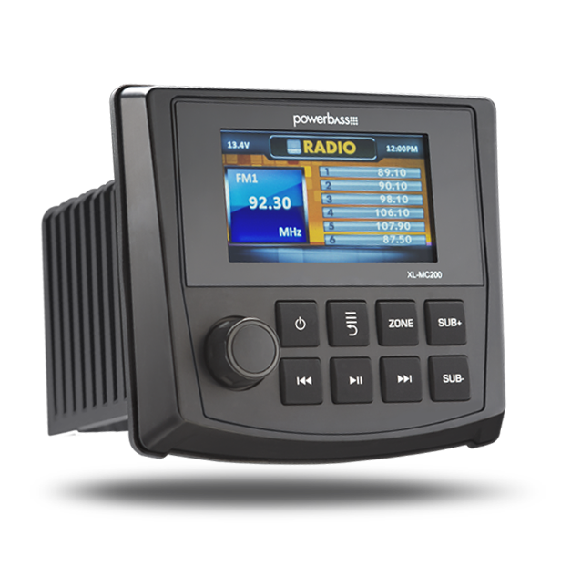 MC-200 Multi-Zone Digital Media Center with Bluetooth & Color TFT Display 