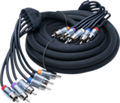 XRCA-176 17' Premium 6-Channel RCA Cables