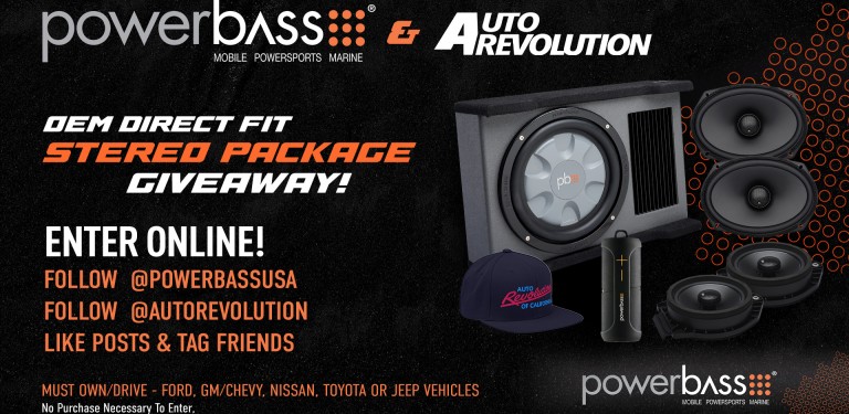 PowerBass/Auto Revolution OE SERIES GIVEAWAY
