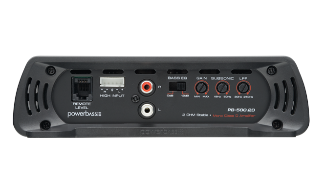 PB-500.2D 1ch Compact Amplifier