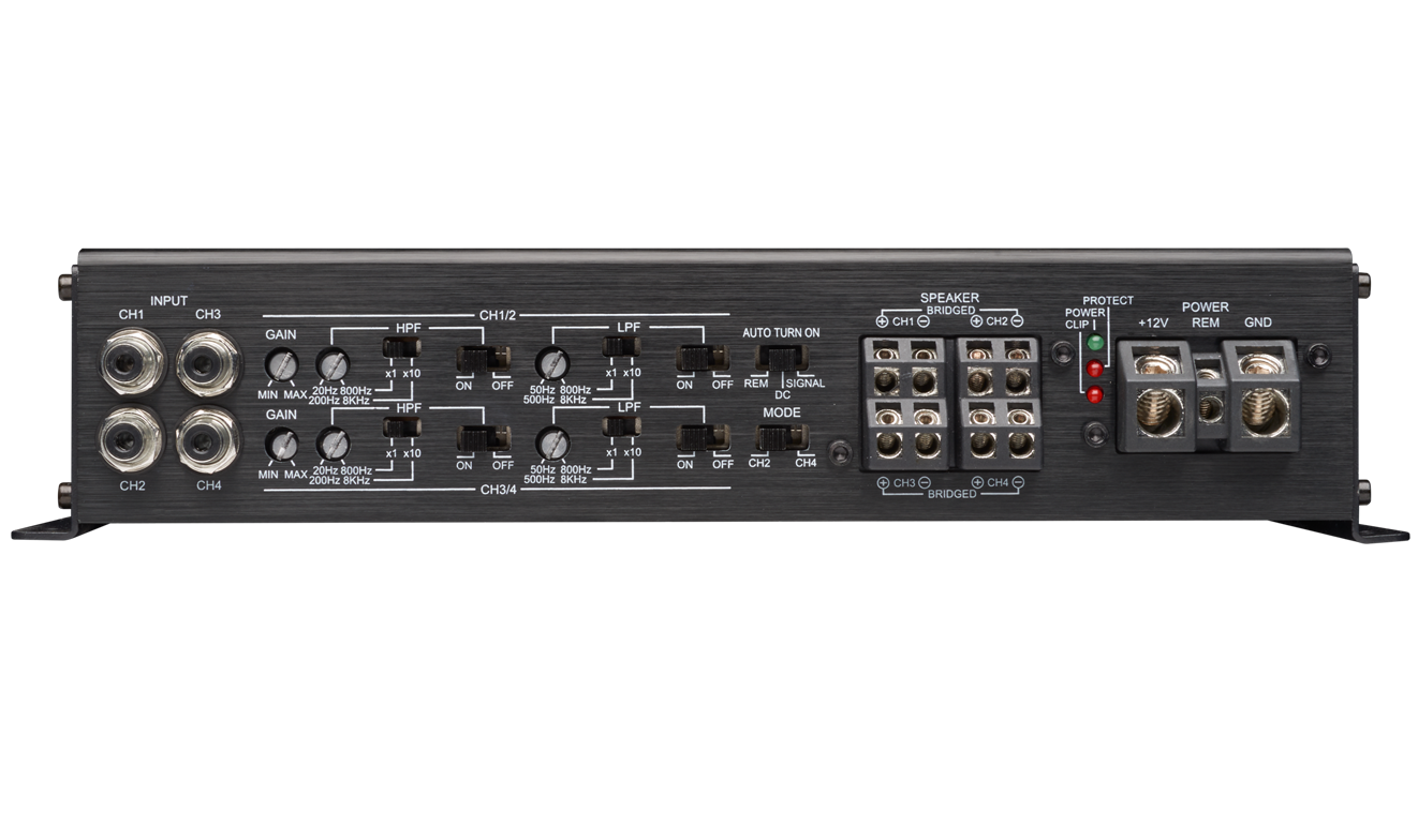 PBX-500.4 4ch Compact Amplifier
