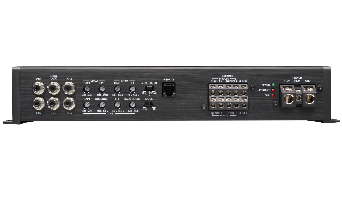PBX-1200.5 5ch Compact Amplifier